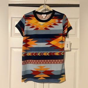 LULAROE XS LIV TOP ; BRAND NEW NEVER WORN; WITH TAGS